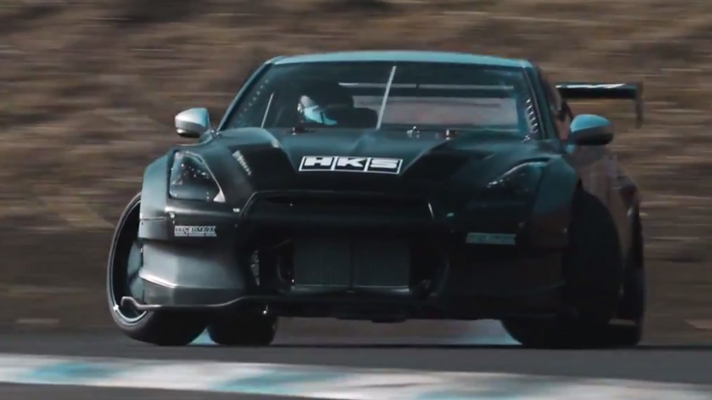 Video: the 1000bhp GT-R drift car | Top Gear